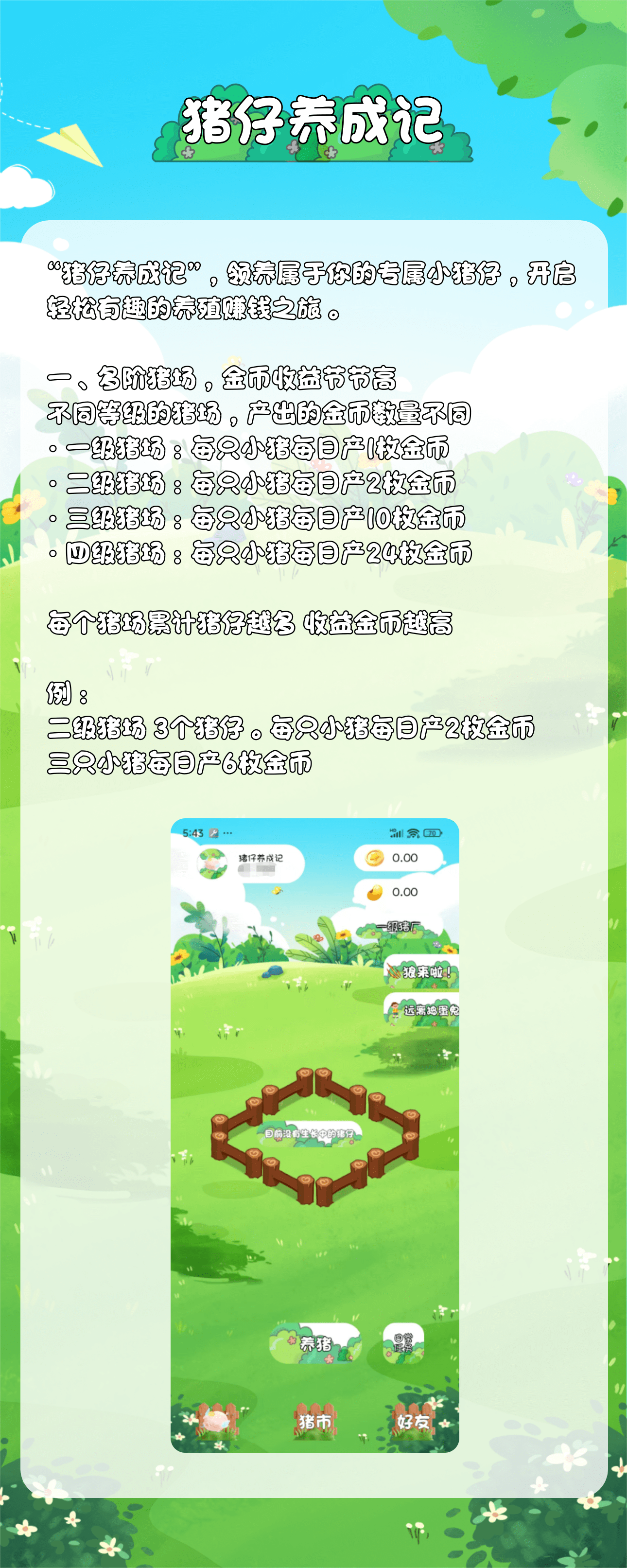 
【猪仔养成记】(上线)每天1分钟，收益轻松到账
-
-第2
张图片
